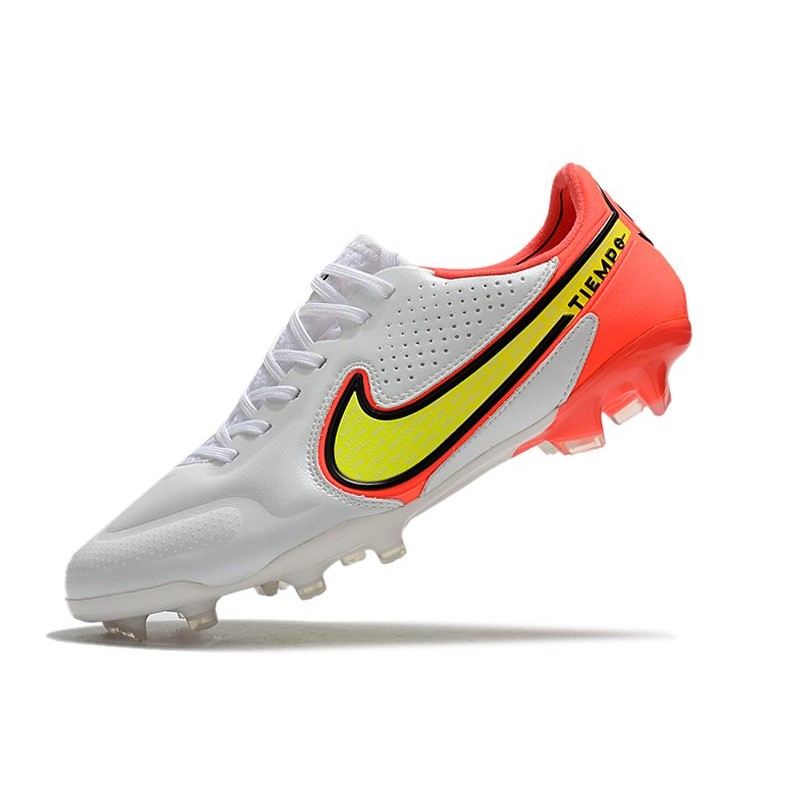 Nike Tiempo Legend IX Elite FG Motivation Bílý Neon Červené